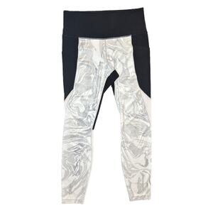 Athleta Powervita Marble Salutation Tight Leggings